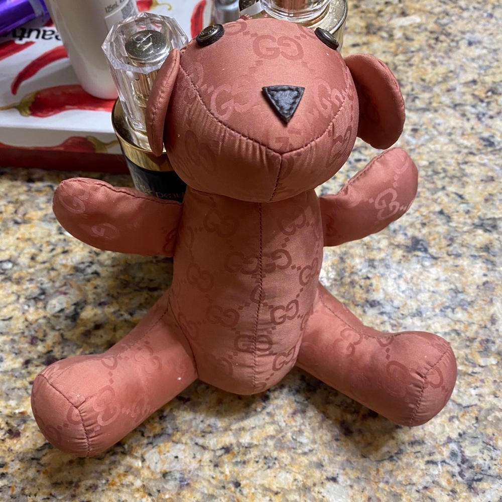 Gucci teddy bear tote bag shoulder bag